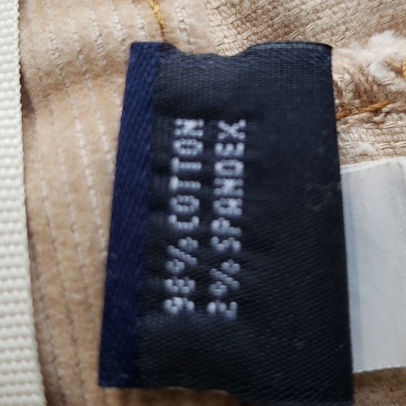 Gap Jeans Y2K Tan Corduroy A-line Pieced Skirt Size 2 - Picture 9 of 10